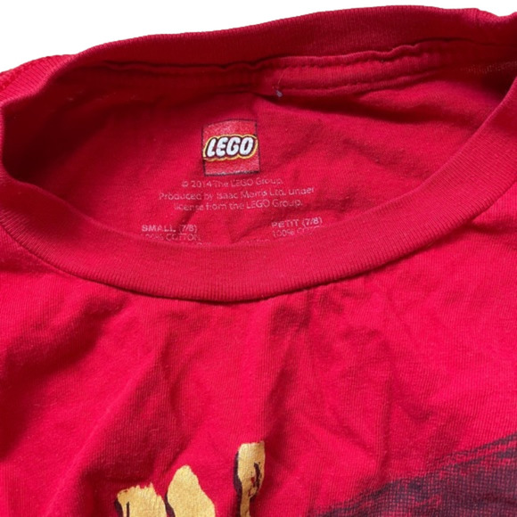 3/$20 lego zombies shirt red size 7/8 - Picture 3 of 3